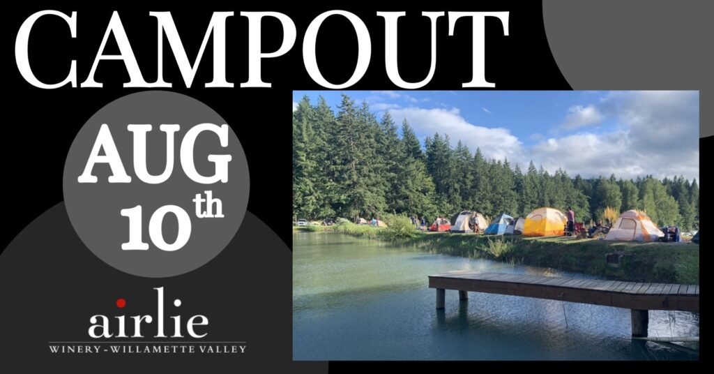 Starry Starry Nite Campout Image August 10 6 pm to 9 am August 11.
